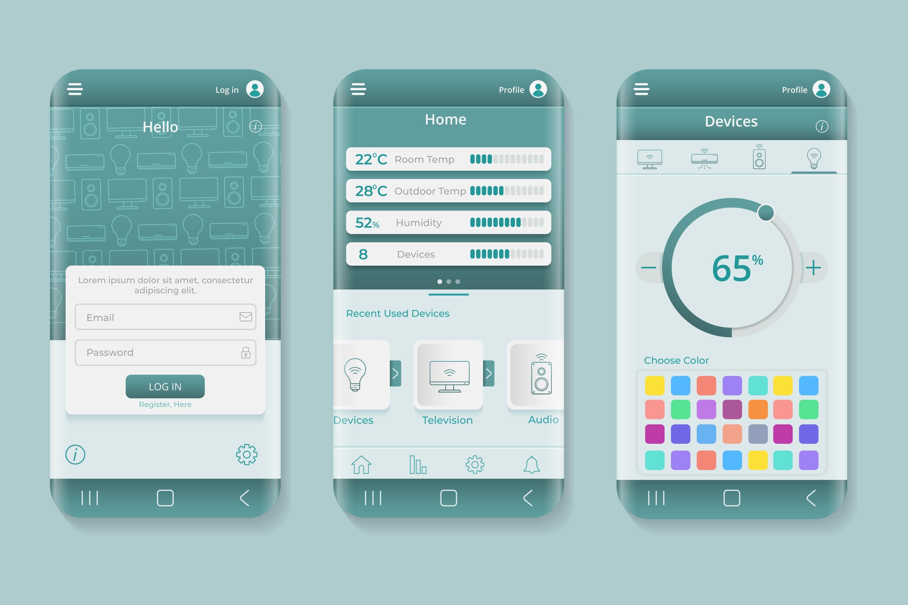 Інтерфейс мобільного додатка