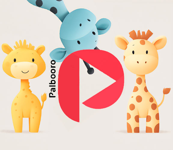 Кейс Компанія з мультиплікації та релізу авторських мультфільмів. Palbooro Kids